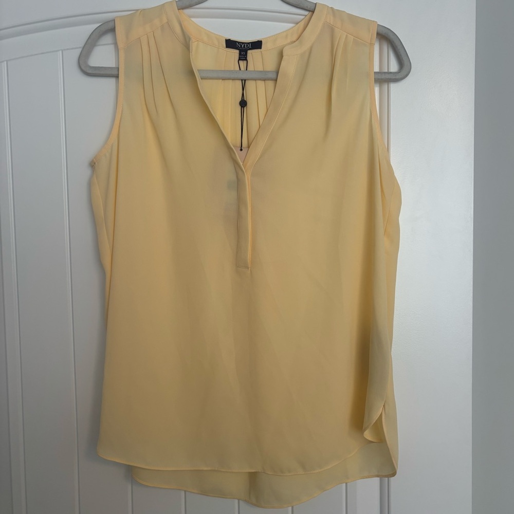 NYDJ Women’s Yellow Blouse